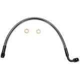 MAGNUM SHIELDING 1741-4095 AS47234 Alternate Length Designer Series ABS-Specific Front Brake Line Kit - 10 mm-90° - 34" - Black Pearl