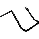 LA Choppers 1-1/4" Twin Peaks Touring Handlebar 18" Black - LA-7361-18B For Harley Touring 1996-2022