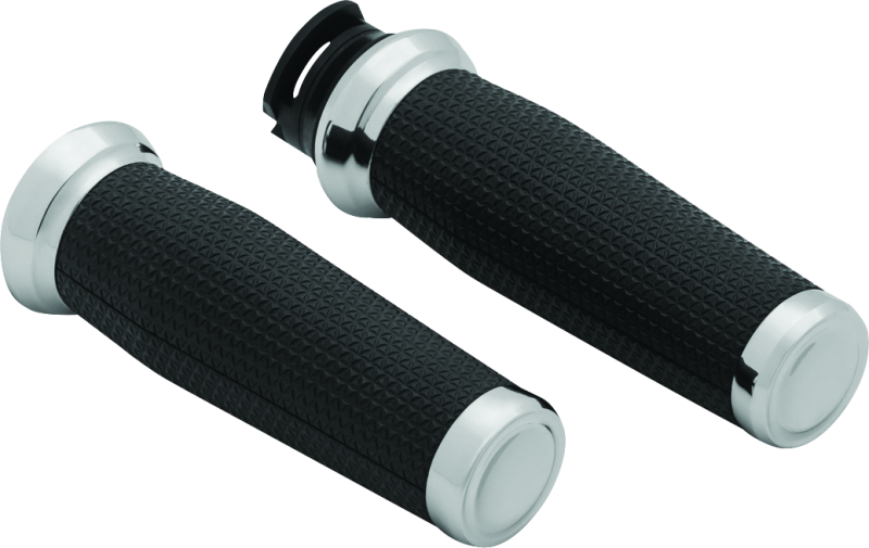 Kuryakyn 5938 Thresher Grips Scout Chrome