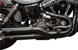 Slash Cut Mufflers - Black - 1801-1274