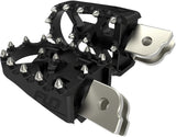 Flo Motorsports Moto Style Footpeg SET Black M8 Softail - FPEG-800-3 For Harley Softail 2018-2020