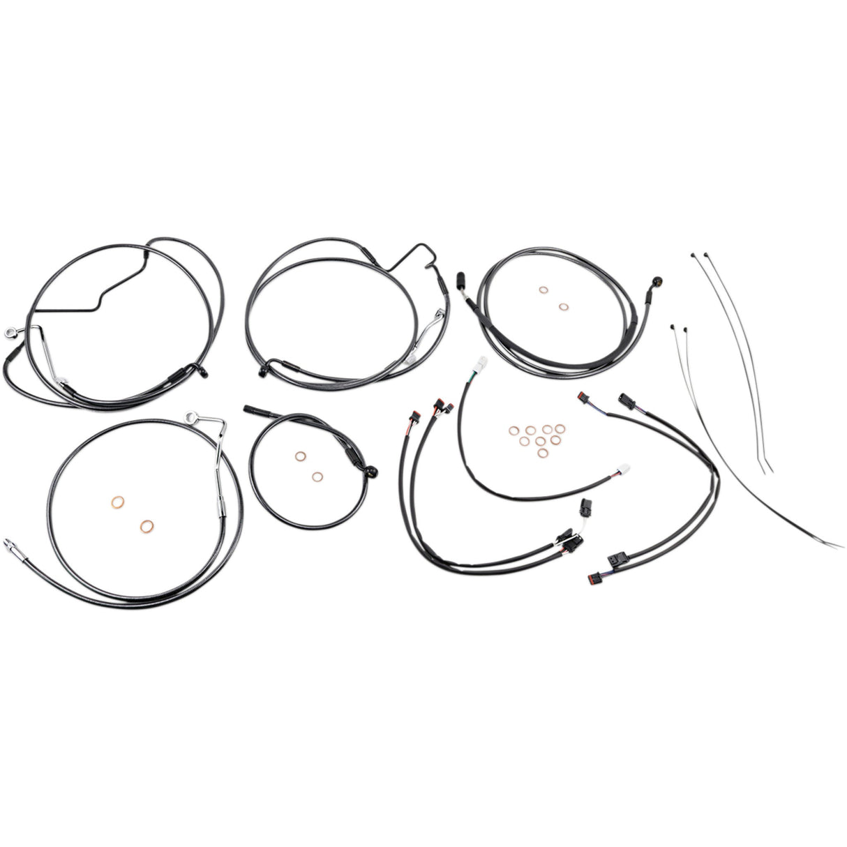 Magnum Shielding Cable Kit - 487411 For Harley Road King Special 2017-2019