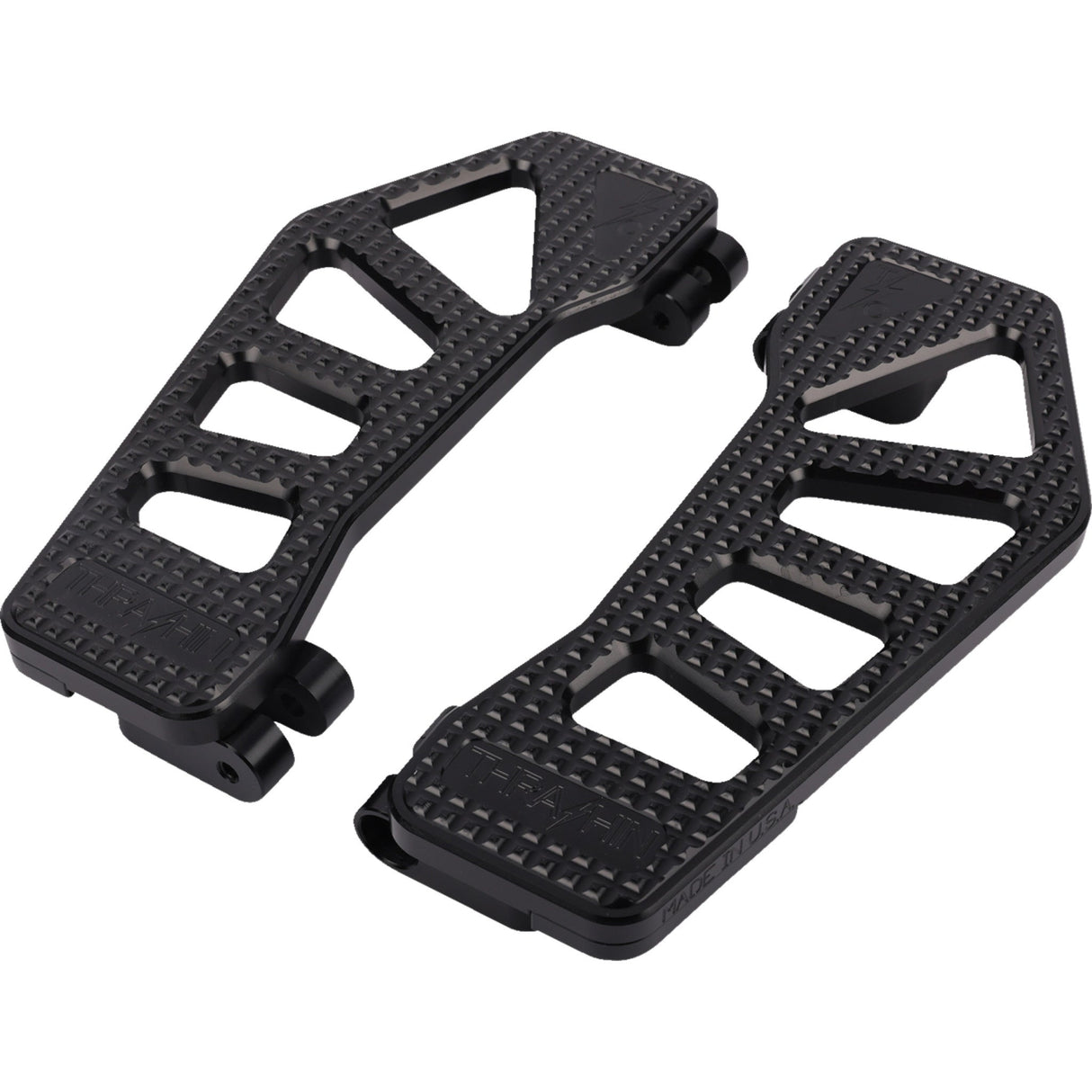 Thrashin Supply CO. Floorboards Black - TSC-2211-1 For Harley Motorcycles 1986-2026