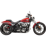Bassani Xhaust Radius Sweeper 2-Into-2 Exhaust System - 1SD2FBB For Harley 1986-2017