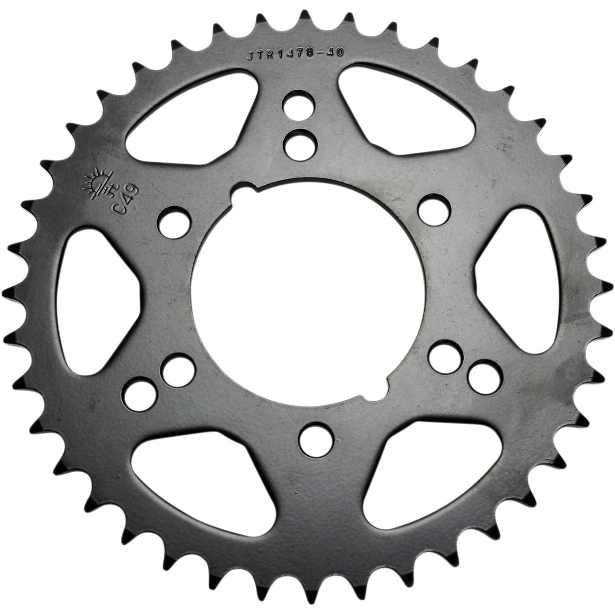JT SPROCKETS JTR1478-40 JTR1478.40 Steel Rear Sprocket Sprocket - Rear - Polaris - 40-Tooth