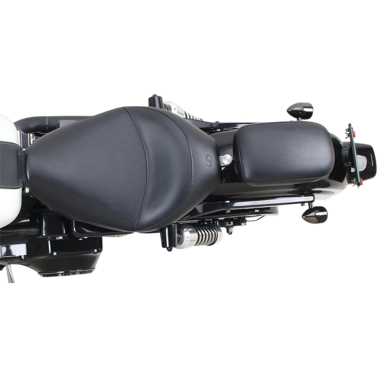 SADDLEMEN 0807-0177 SA1016 Detachable Pillion Saddlehyde S3 Pad - 6"