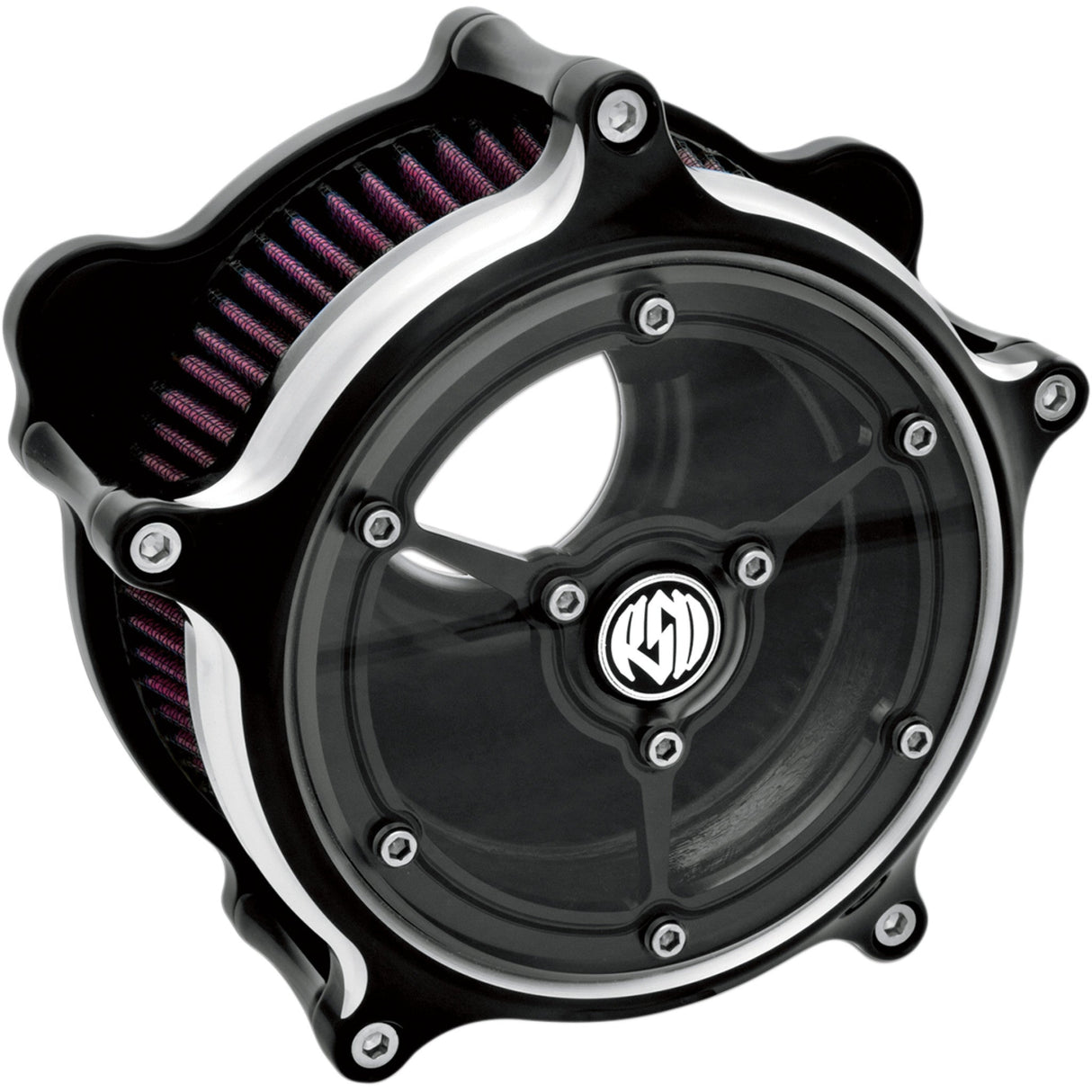 RSD Clarity Air Cleaner Kit Contrast Cut™ - 0206-2061-BM For Harley Sportster 1991-2022