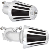 Arlen Ness Monster Sucker® Air Cleaner Kit — Deep Cut Chrome - 81-032 For Harley Motorcycles 2017-2025