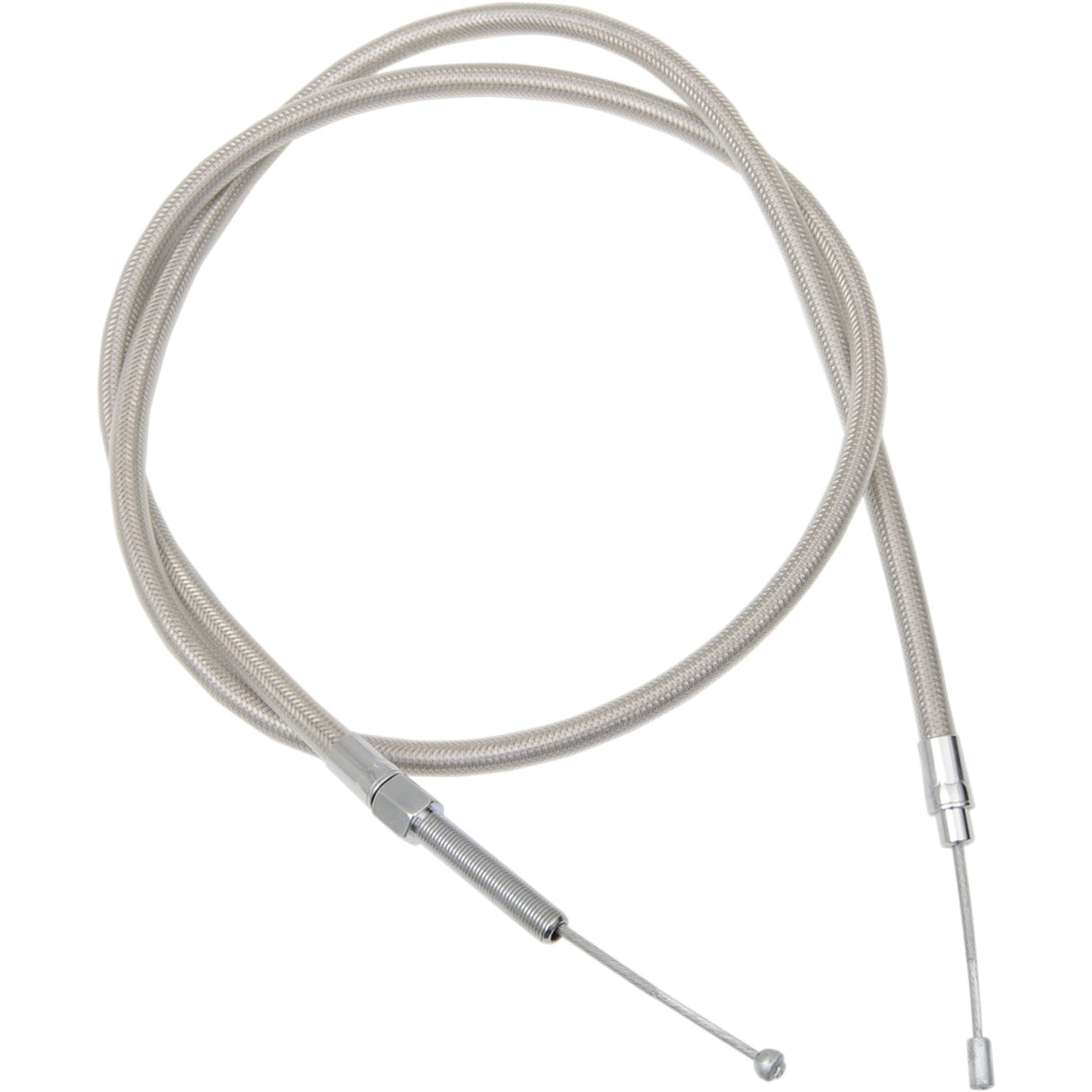 DRAG SPECIALTIES 0652-1451 High-Efficiency Braided Stainless Steel Clutch Cable