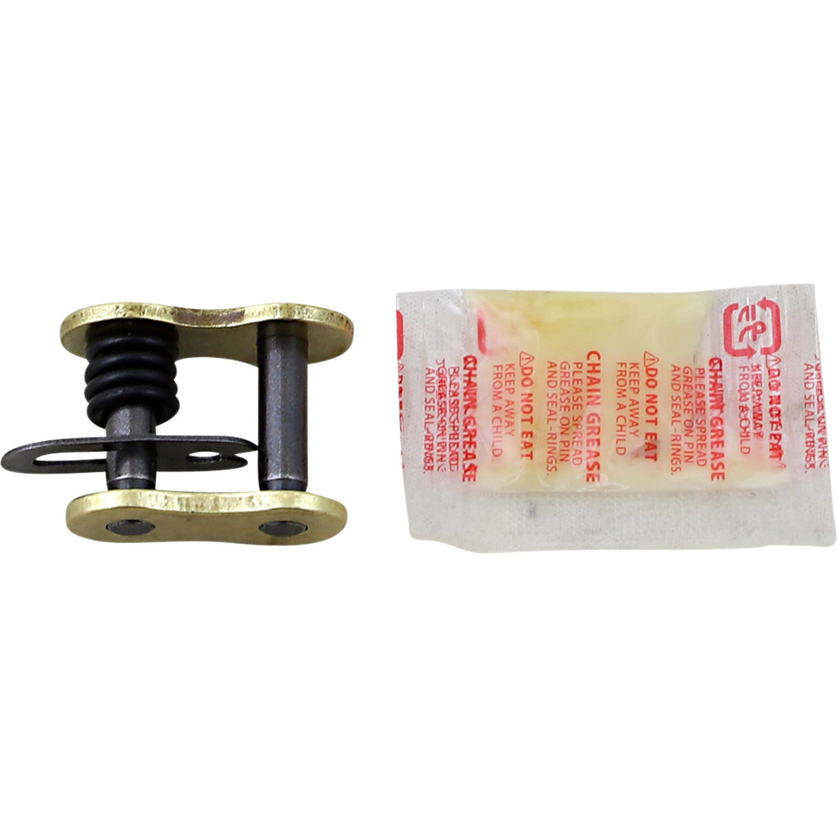 RK 1225-0407 525MAXO-CL-G Max Series Clip Connecting Link — 525 MAX O 525 Max-O - Connecting Link - Clip - Gold