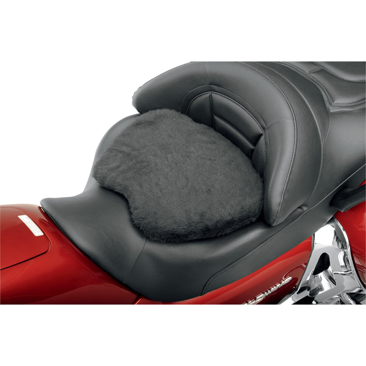 SADDLEMEN TRA201J 201J GelCore™ Breathable Fleece Gel Seat Pad Pad - Seat - Breathable Fleece - Extra Large - Black