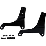Khrome Werks Side Plates Black Fxfb - 264860 For Harley Softail 2018-2022