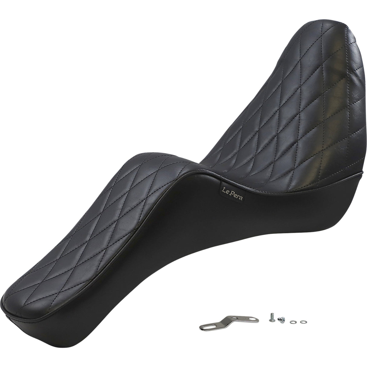 LePera Cherokee Seat Diamond Black - LYX-020DM For Harley Softail 2018-2023