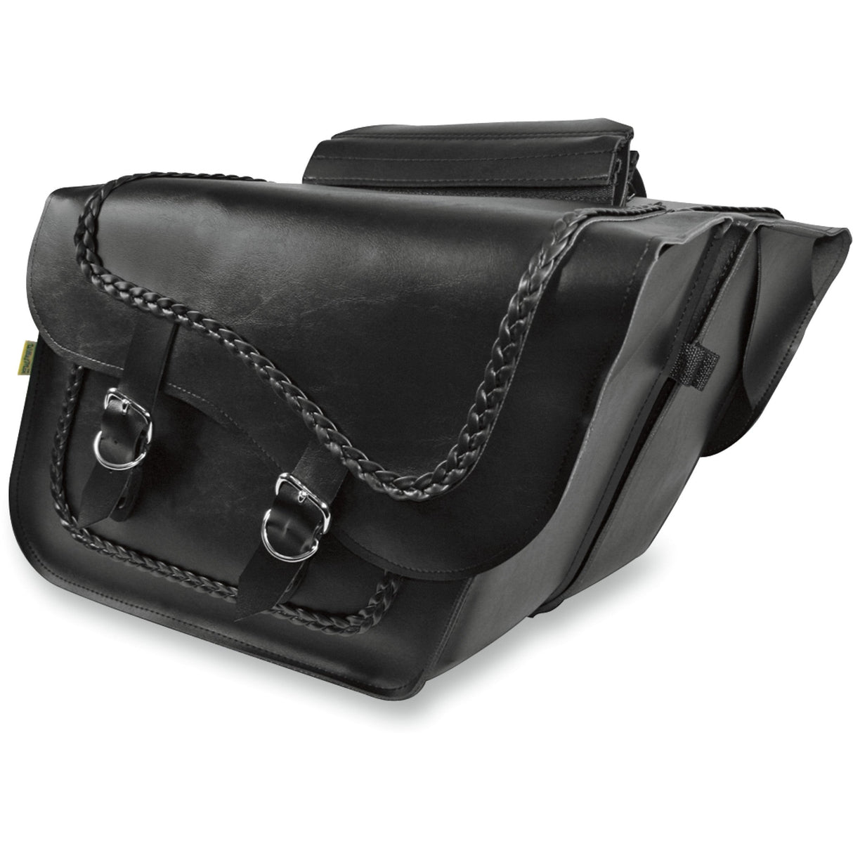 WILLIE & MAX LUGGAGE 3501-0147 58709-20 Slant Saddlebags fleetside  - black