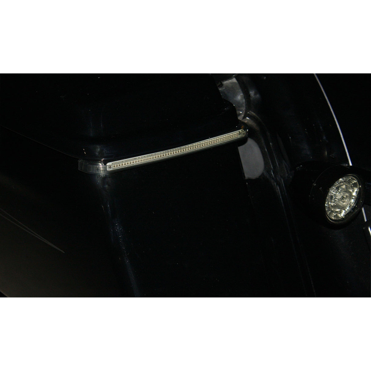 Custom Dynamics LED Low-Profile Bagz™ Accent Lights Smoke Lens - CD-LP-BCM-S For Harley Touring 2014-2025