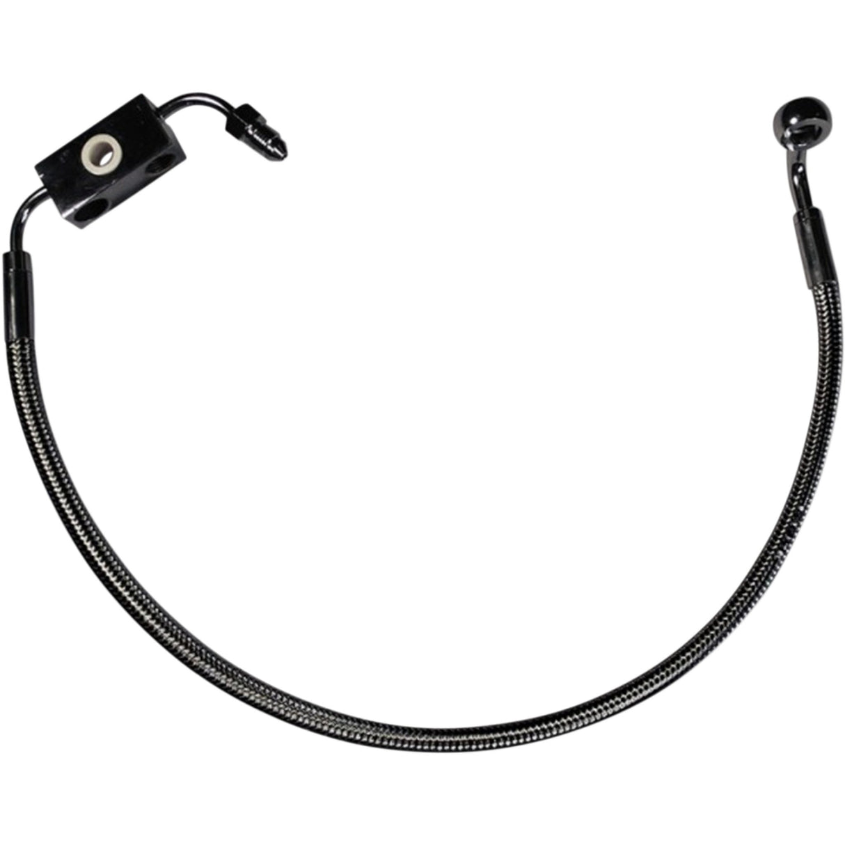 Magnum Shielding Designer Series Front Lower Brake Line Kit Black Pearl - AS47007 For Harley Sportster 2014-2022