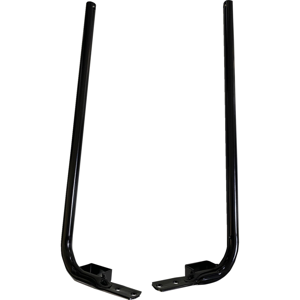DRAG SPECIALTIES 3501-1973 Saddlebag Support brackets - black - fl '97-'08