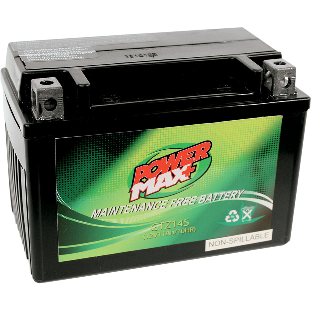 Power MAX Maintenance-Free Battery YTZ14S - GTZ14S For Honda Motorcycles 1985-2015 | Kawasaki Concours 2014-2015