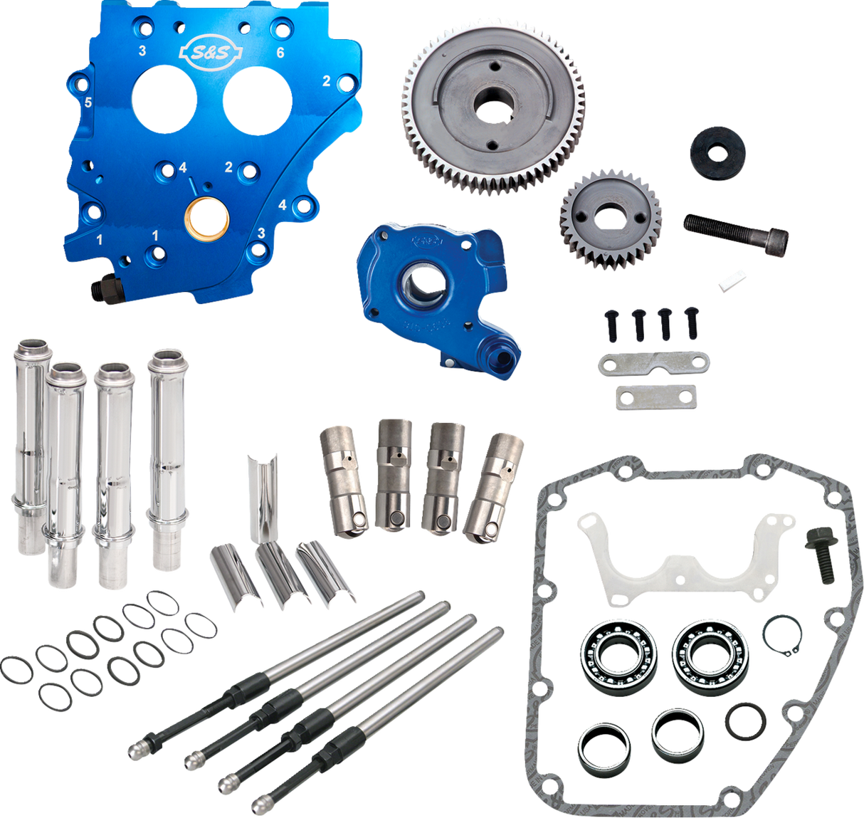 Cam Chest Kit without Cams for Gear Drive Twin Cam