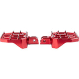 Thrashin Supply CO. Mini Aggressor Floorboards Red Front - TSC-2031-2-SF For Harley Softail 2018-2025