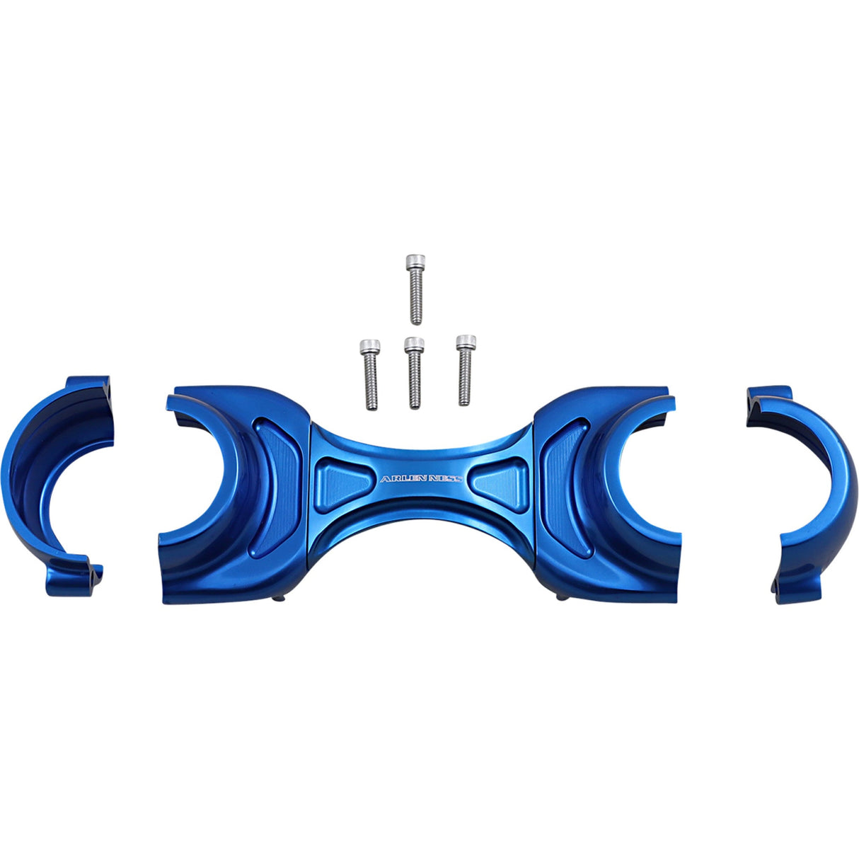 Arlen Ness Method Fork Brace 49 Mm Blue - 20-357 For Harley Motorcycles 2006-2017