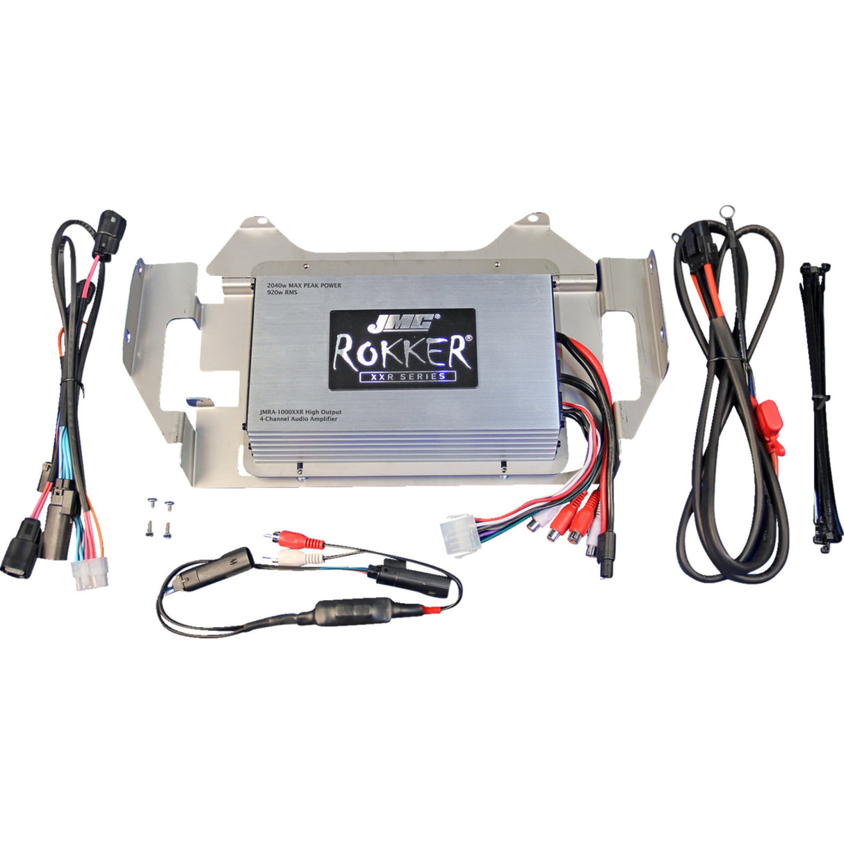 J & M 1000XXR Stage6 Amplifier Kit 4-Channel - AMP 1000XXR 4CH 14-2 For Harley Road Glide 2015-2023