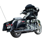 S&S CYCLE 1801-1847 550-1139 2-into-1 4" Swindler Muffler Kit black - m8 touring