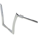 FAT Baggers INC. 1-1/2" EZ Install Pointed Top Handlebar 14" Chrome - 808014 For Harley Road King Special 2018-2020