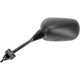 EMGO 0640-0360 20-43032 OEM-Style Replacement Mirror Mirror - Side View - Rectangle - Black - Left
