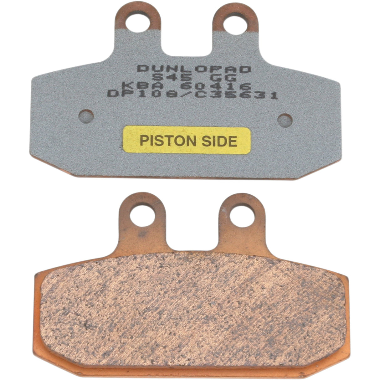 Dp Brakes Brake Pad - DP108 For Moto Guzzi Motorcycles 2013-2025 | Aprilia Scarabeo 1999-2006 | Gas Gas 50 2001-2004 | Husqvarna 125 2007