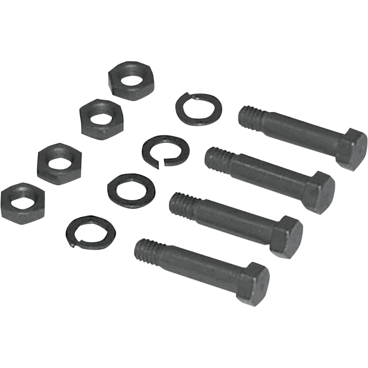 Colony Footboard Hinge Bolt Kit Footboard Parkerized - 9685-12 For Harley Touring 1949-1981