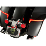 Ciro RydeCulture™ Bryant M1 Saddlebag Lights Red Lens - 4R010 For Indian 2014-2026