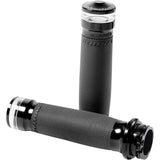 Performance Machine Contour Grips - 0063-2101M-B For Harley Motorcycles 1980-2020