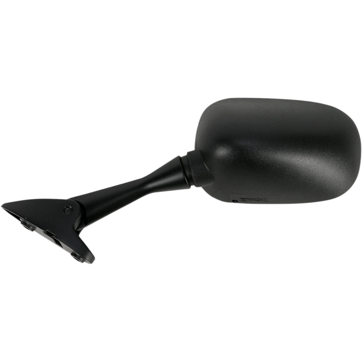 EMGO 0640-0674 20-37342 OEM-Style Replacement Mirror Mirror - Side View - Rectangle - Black - Left