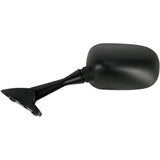EMGO 0640-0674 20-37342 OEM-Style Replacement Mirror Mirror - Side View - Rectangle - Black - Left