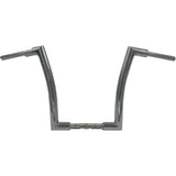 FAT Baggers INC. 1-1/2" EZ Install Flat Top Handlebar 14" Chrome - 607014 For Harley Touring 2008-2016