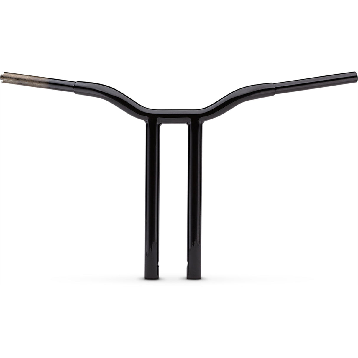 LA CHOPPERS 0601-4935 LA-7337-16B Kage Fighter Welded Straight-Riser Handlebar - One Piece - 16" - Black
