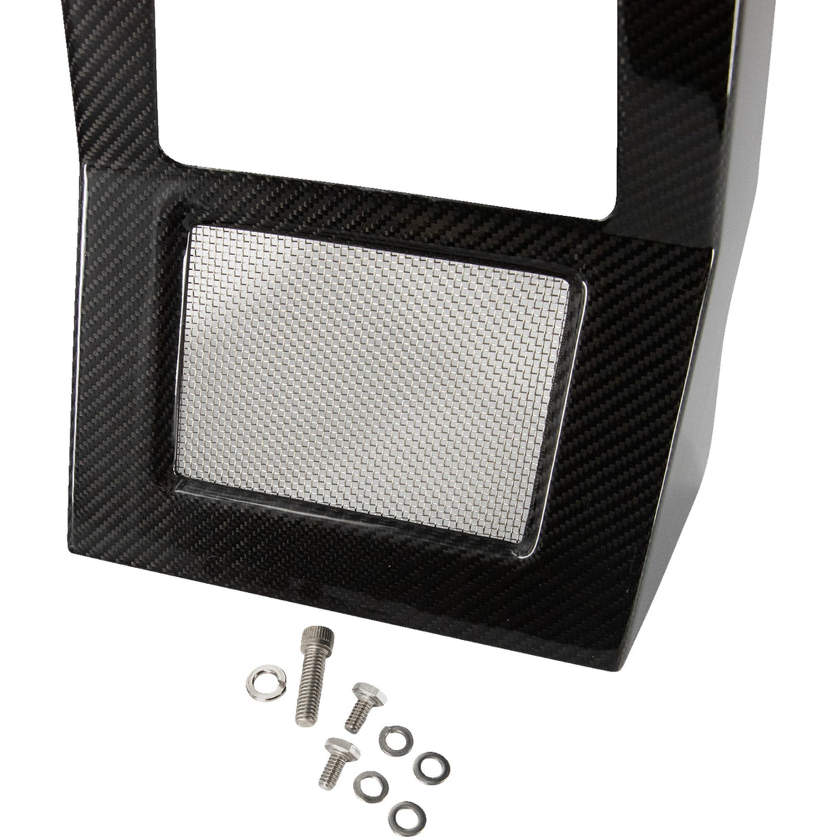 Trask Assault Armor Carbon Fiber Chin Spoiler Air Cooled - TM-5903C For Harley Touring 2009-2023