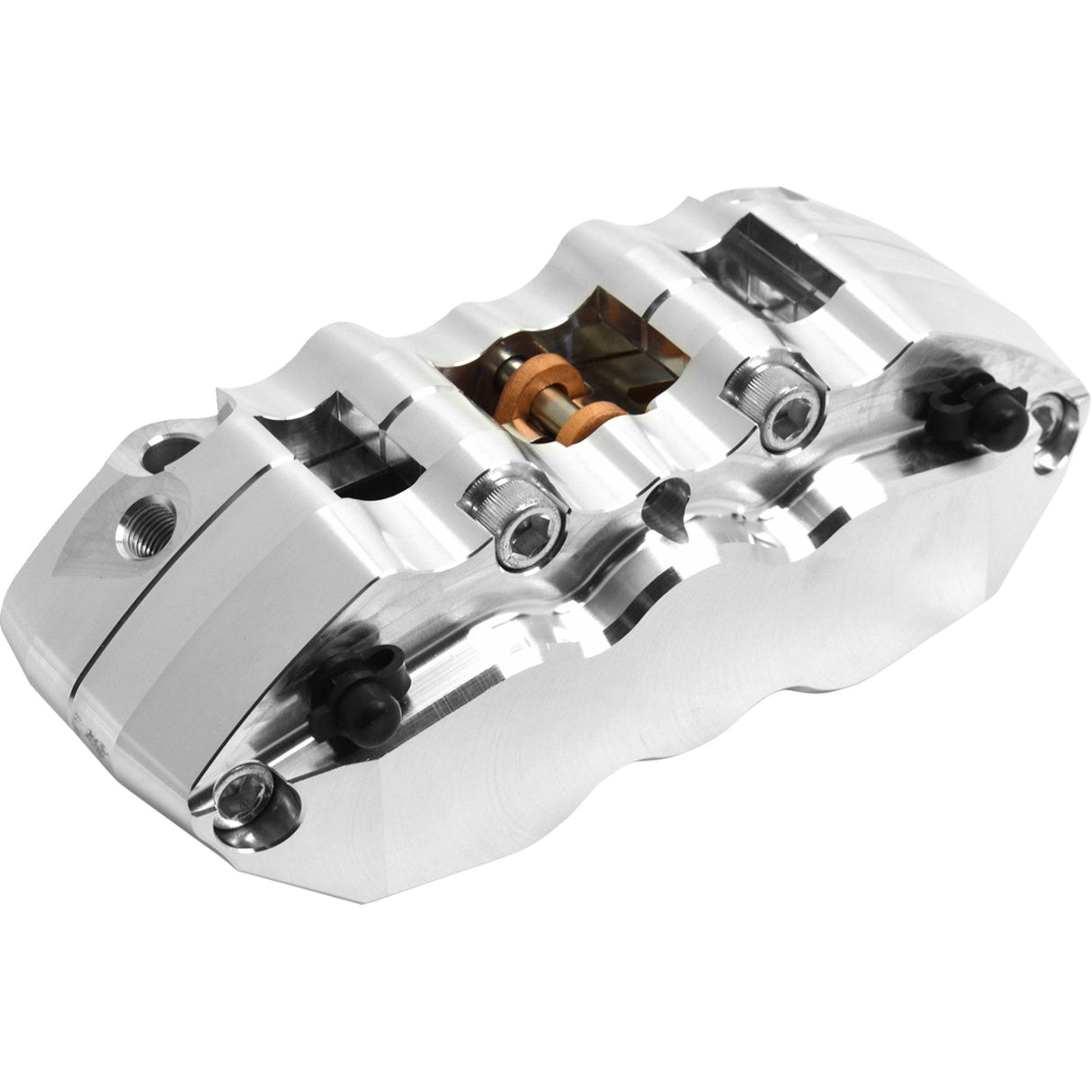 HAWG HALTERS 1701-0750 RHRMCC6108 Radial Mount 6-Piston Brake Caliper Caliper - Chrome