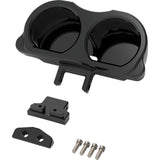 LA Choppers Dual Gauge Mount For Performance Risers Dual Black - LA-7397-03B For Harley Road Glide 2015-2022
