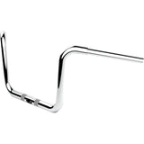 LA Choppers Twin Round Handlebar 10" Chrome - LA-7324-10C For Harley Road Glide 2015-2023