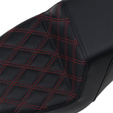 Saddlemen Step-Up Seat - 807-11-172RD For Harley Sportster 2004-2016