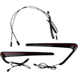CUSTOM DYNAMICS 2040-3197 CD-LRST-BAG-RB LED Saddlebag Lights - Red Lens