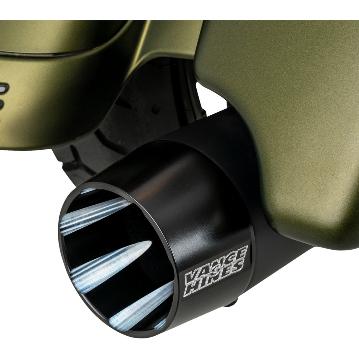 Vance & Hines Blackbird 450 Slip-On Mufflers Black - 46792 For Harley Touring 2017-2026