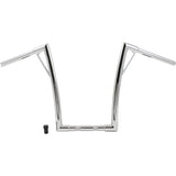 Burly Brand Louie Handlebar 16" Chrome - B12-7008C For Harley Motorcycles 1949-2024