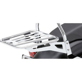 COBRA 1510-0415 602-3502 Luggage Rack for Cobra Detachable Backrest - Sissy Bar Luggage Rack - Chrome - Tubular