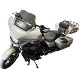 FAT Baggers INC. 1-1/4" EZ Install Pointed Top Handlebar 12" Black - 945012-B For Harley Street Glide 2023-2026