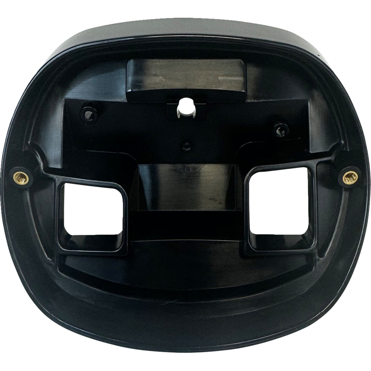 CUSTOM DYNAMICS 2010-1524 TL-BASE-18ST-B Taillight Baseplate Replacement Taillight Baseplate - Gloss Black - Softail