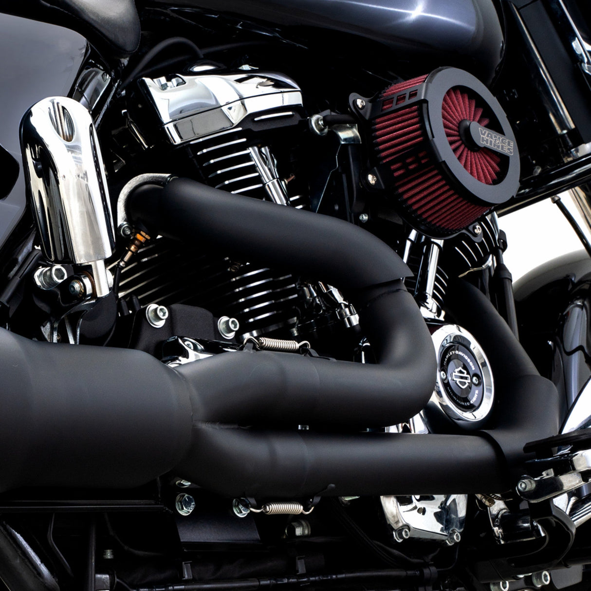 Vance & Hines Hi-Output Rear Heat Shield - 60025 For Harley Touring 2017-2023