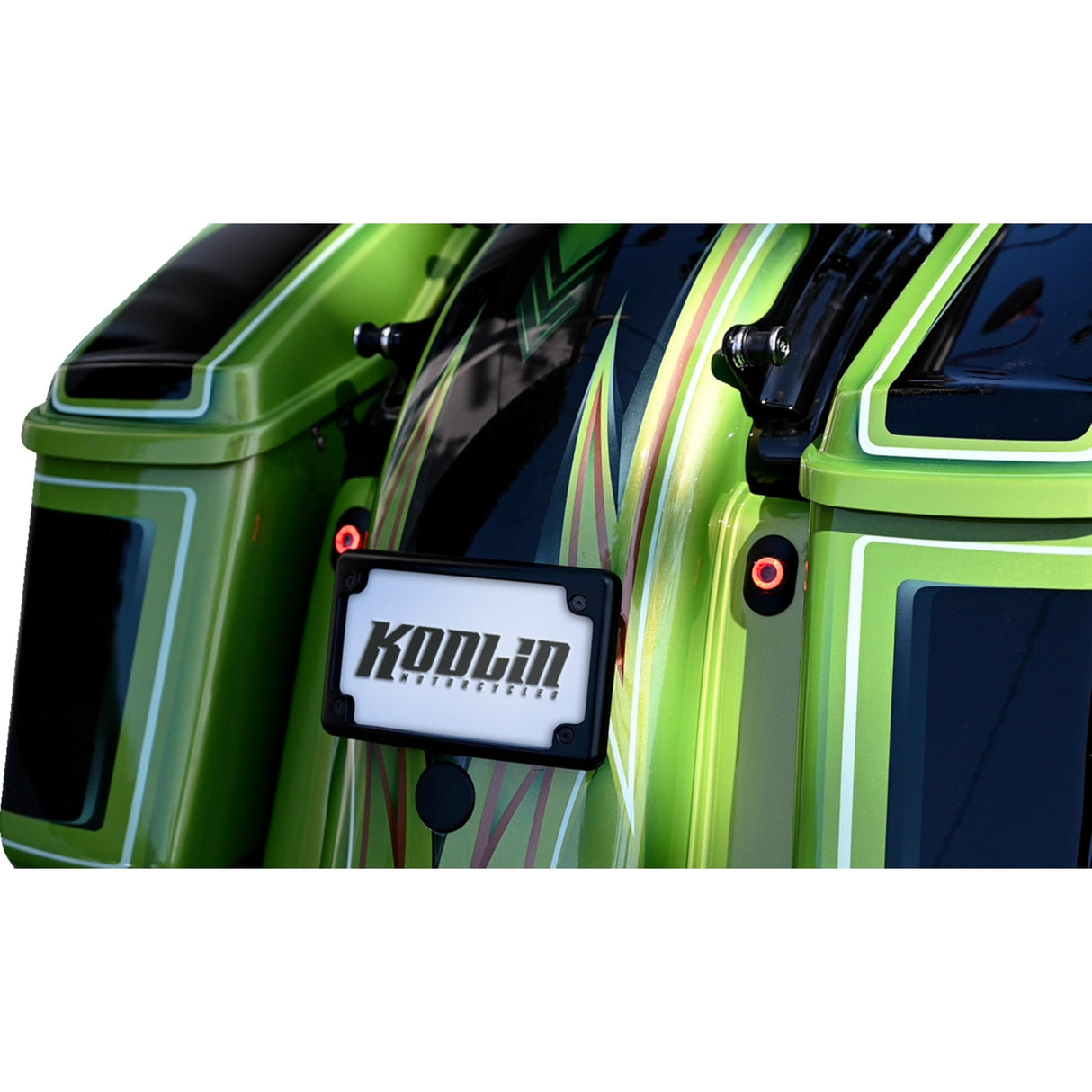 Kodlin Usa License Plate Mount Kit - KUS20100 For Harley Touring 2013-2024